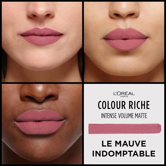 L'Oreal Paris Colour Riche Volume Matte  LipstickLe Mauve Indomptable, 1.8 g - Picture 2 of 7